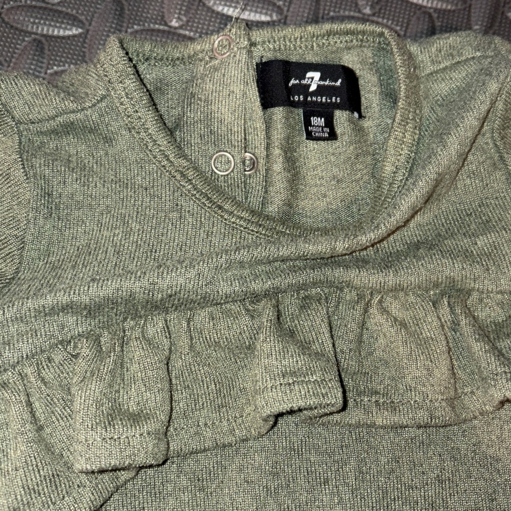 Bundle of 7 footies and sweatshirts 18 month - Picture 9 of 11